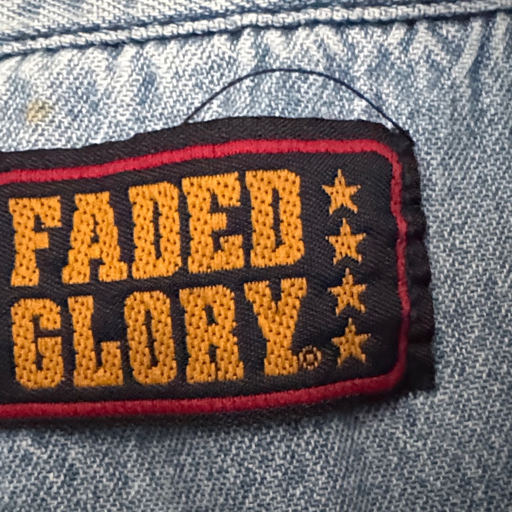 Faded Glory Light Blue Denim Jacket